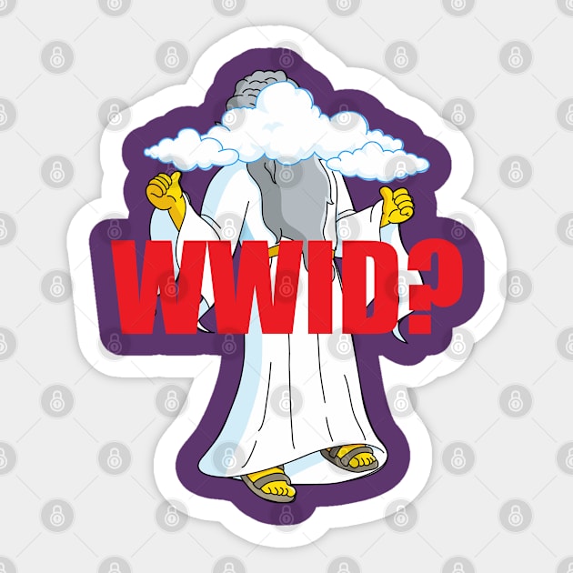 WWID? Sticker by Teesbyhugo